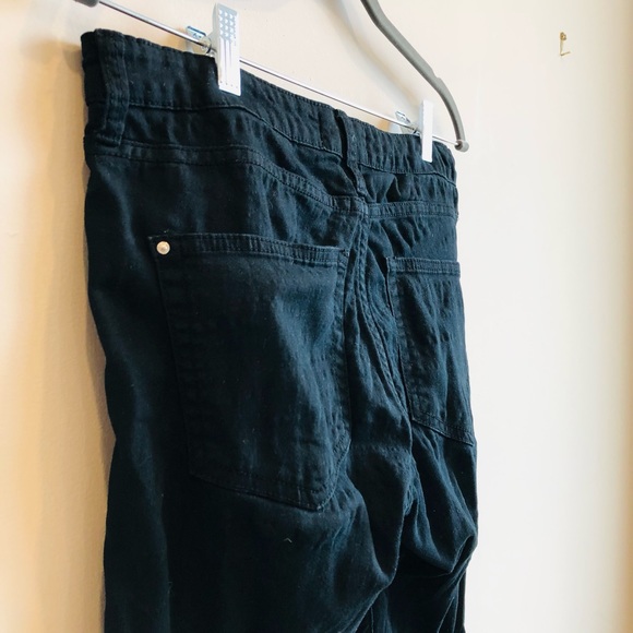 Mango Black Denim Paty Skinny Stretchy Jeans Women’s Pants USA 8 - Picture 2 of 6